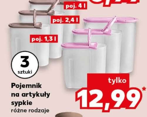 Pojemnik na artykuły sypkie