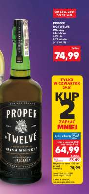 PROPER NO. TWELVE Whiskey Irlandzka