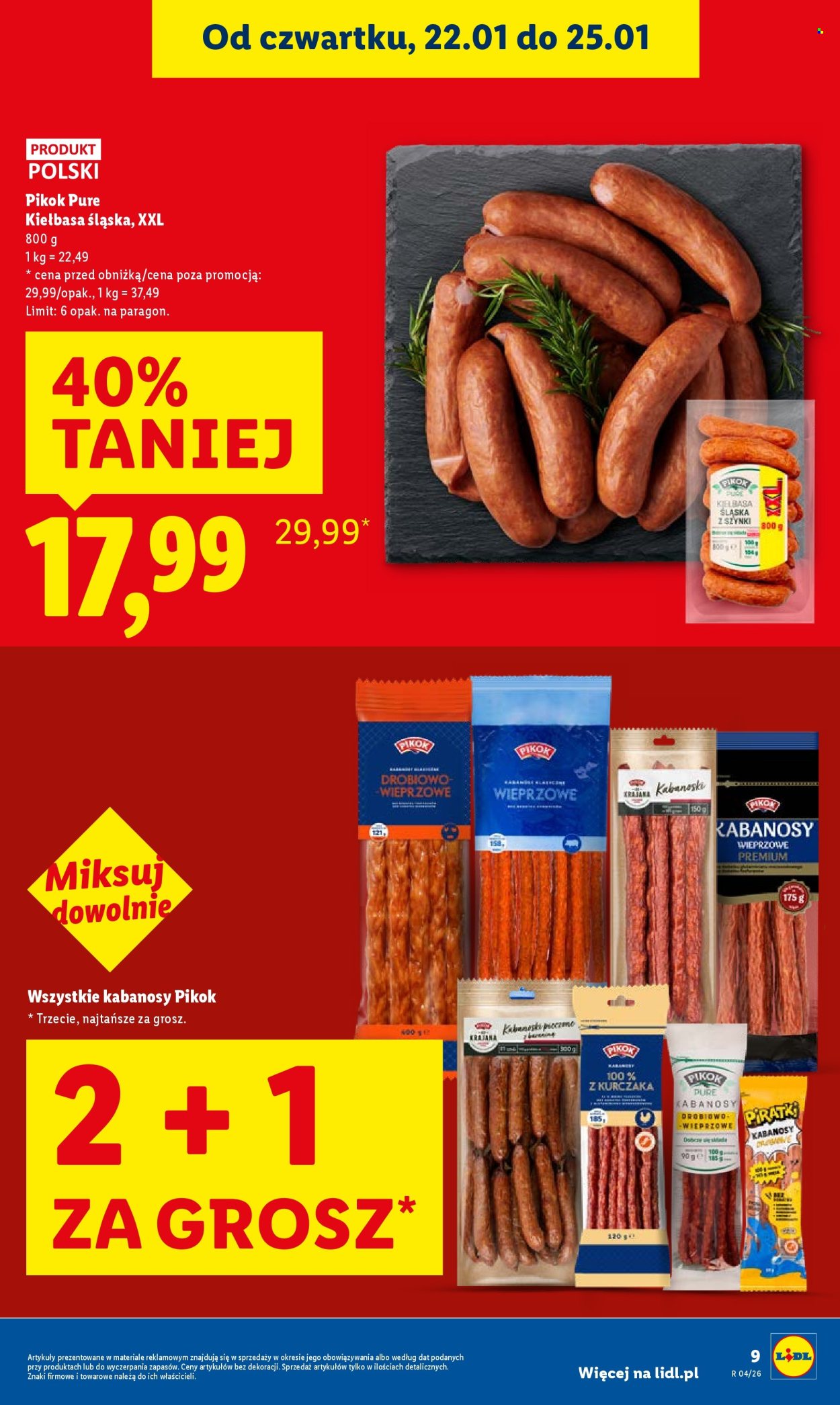 Gazetka Lidl - 22.01.2026 - 25.01.2026. Strona 9