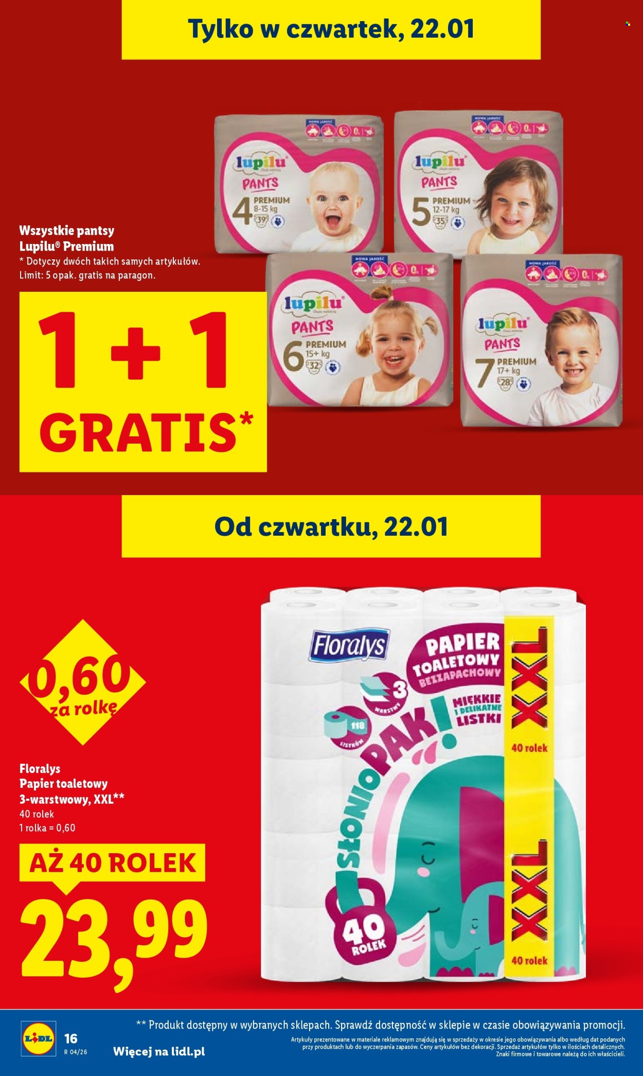 Gazetka Lidl - 22.01.2026 - 25.01.2026. Strona 16