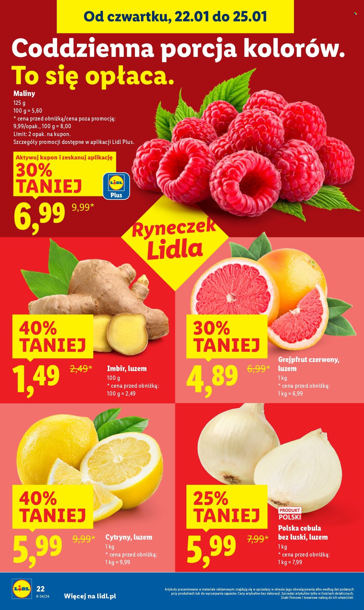 Gazetka Lidl - 22.01.2026 - 25.01.2026. Strona 22