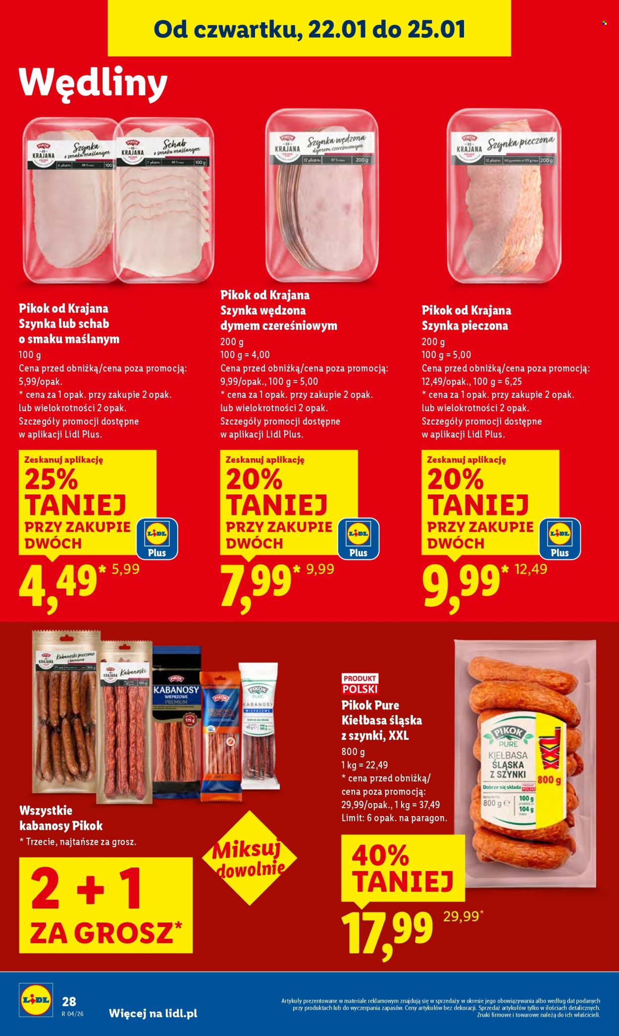 Gazetka Lidl - 22.01.2026 - 25.01.2026. Strona 28
