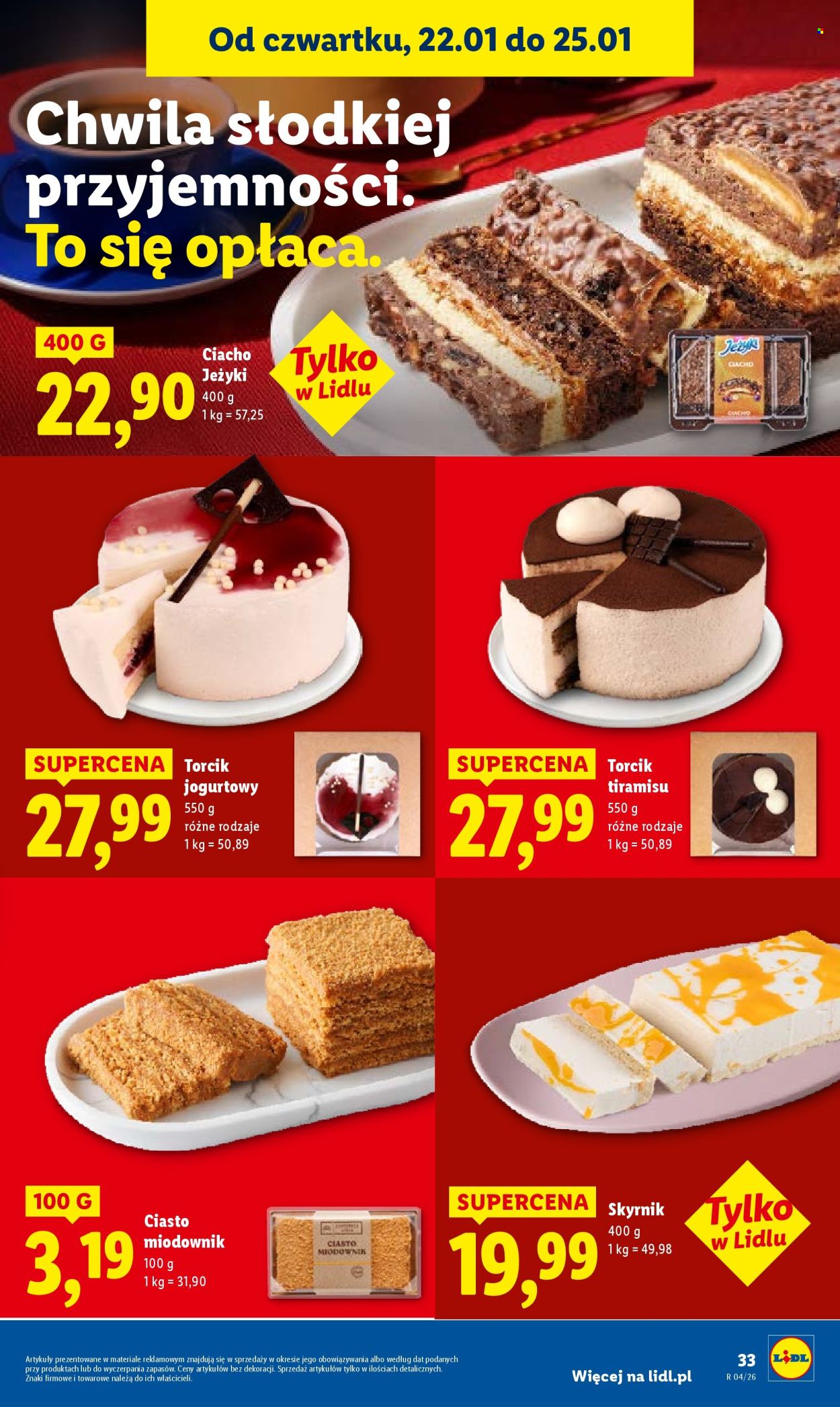 Gazetka Lidl - 22.01.2026 - 25.01.2026. Strona 33