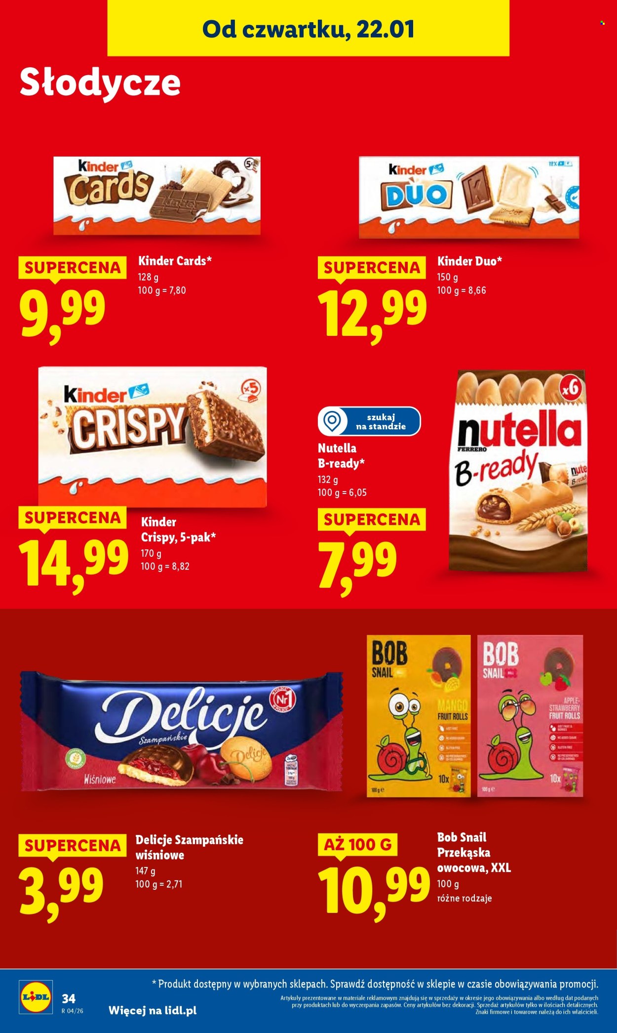 Gazetka Lidl - 22.01.2026 - 25.01.2026. Strona 34