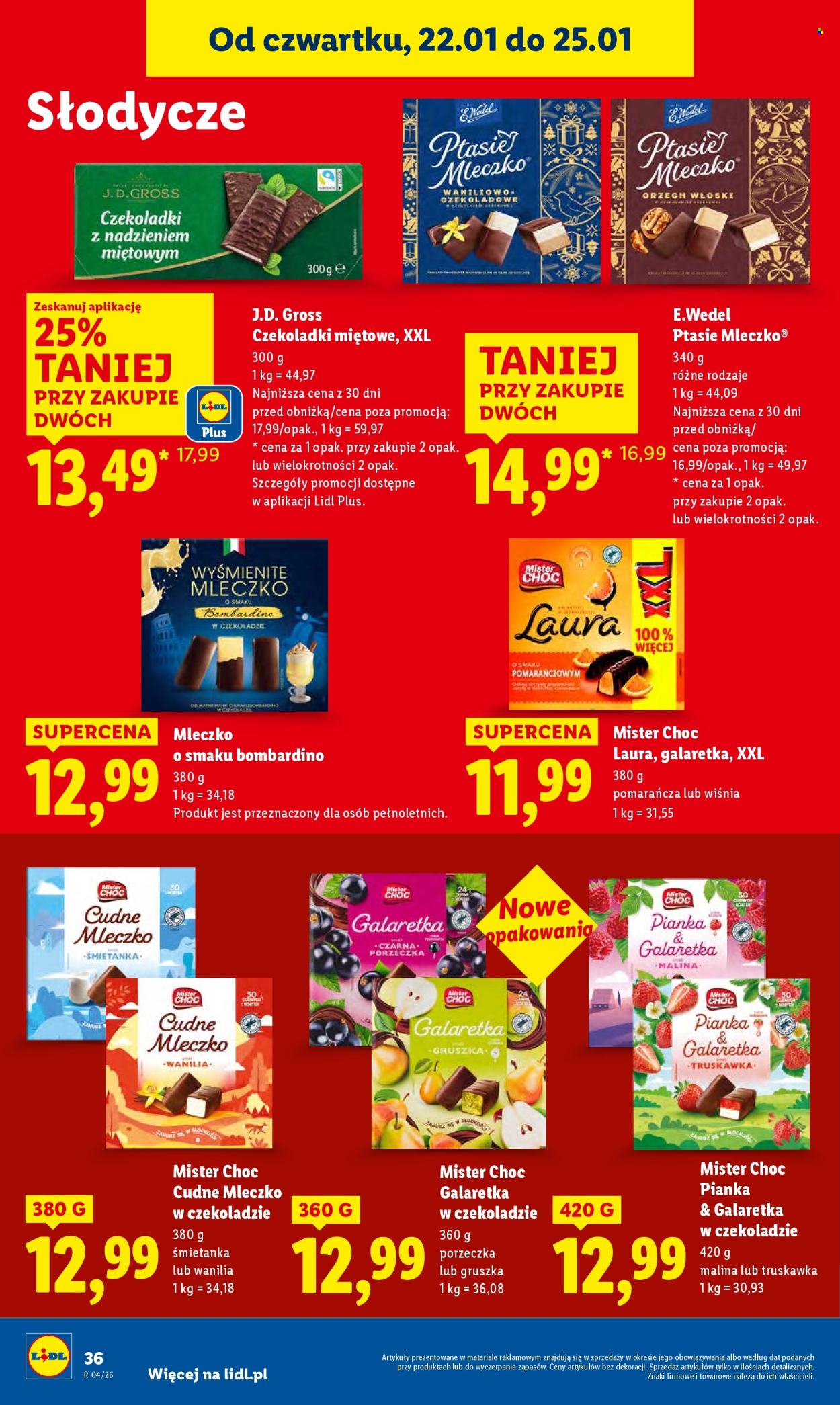 Gazetka Lidl - 22.01.2026 - 25.01.2026. Strona 36