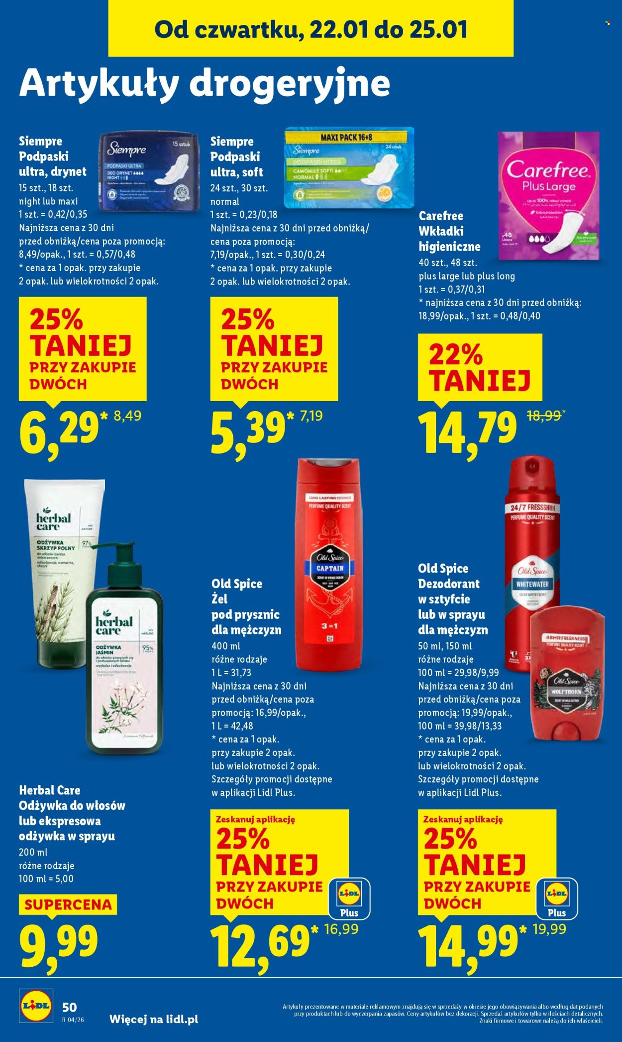 Gazetka Lidl - 22.01.2026 - 25.01.2026. Strona 50