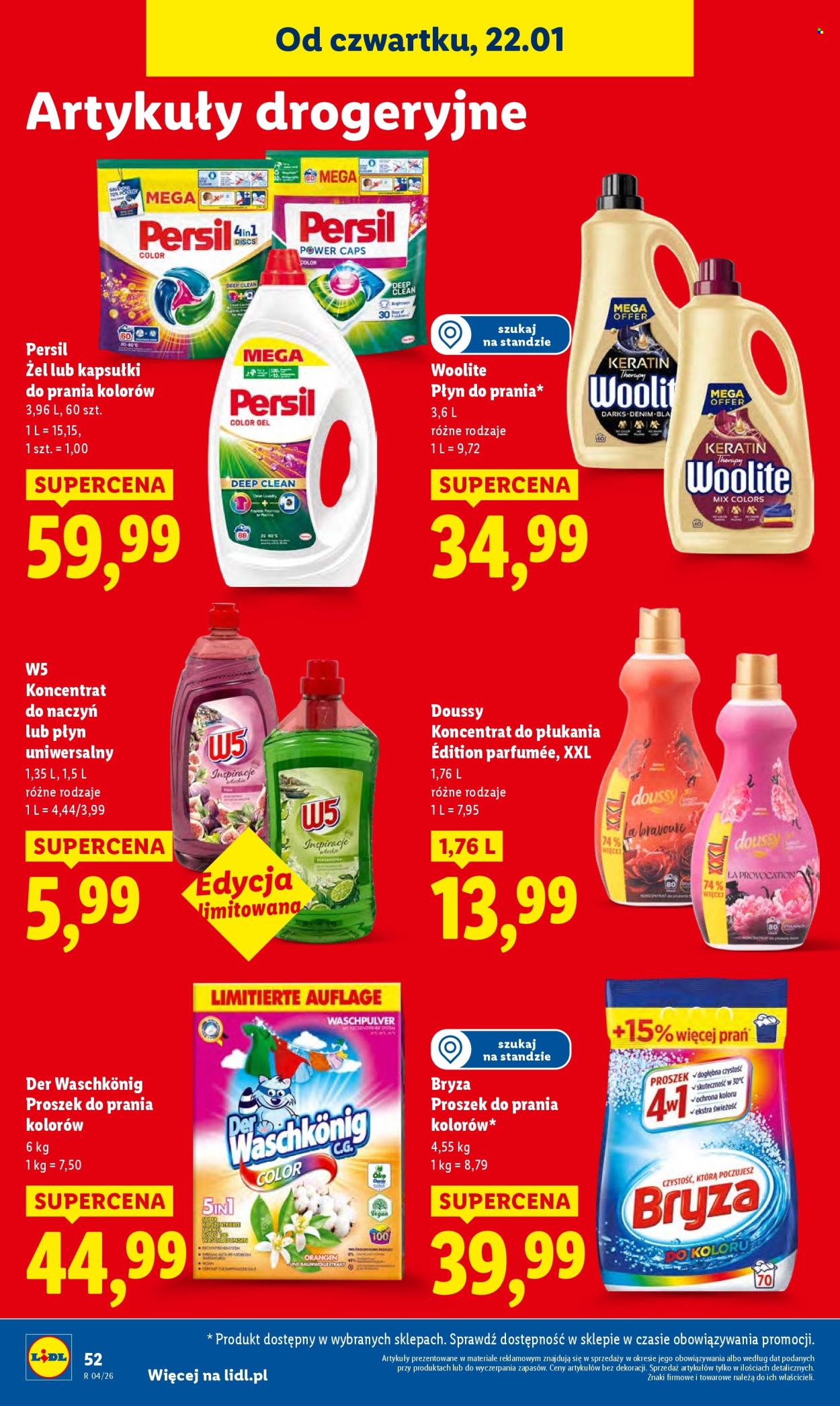 Gazetka Lidl - 22.01.2026 - 25.01.2026. Strona 52