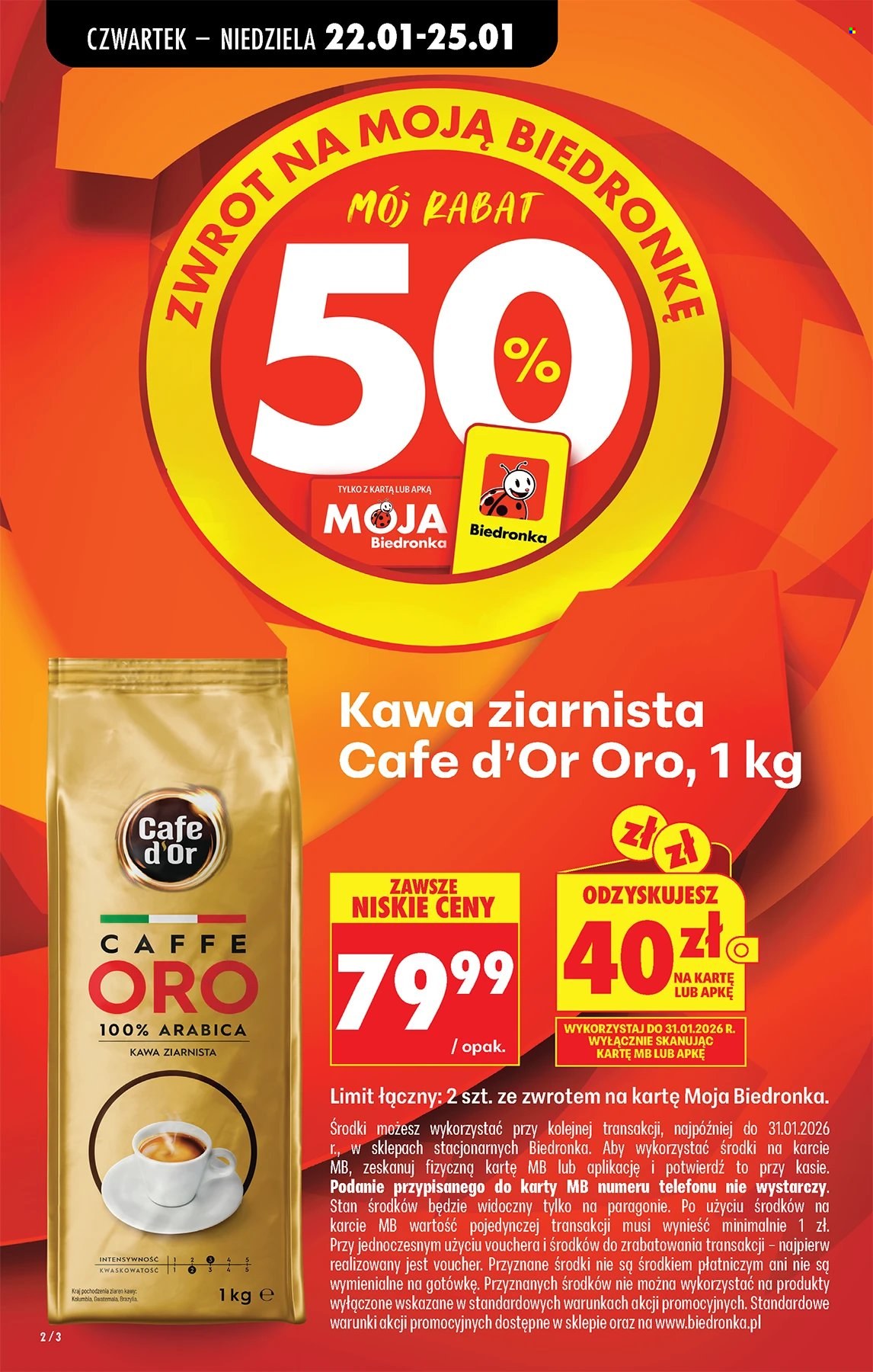 Gazetka Biedronka - 22.01.2026 - 28.01.2026. Strona 2