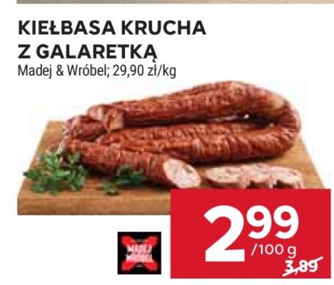 Kiełbasa krucha z galaretką