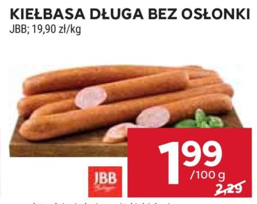 Kiełbasa długa bez osłonki