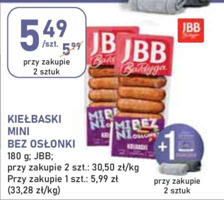 KIEŁBASKI MINI BEZ OSŁONKI