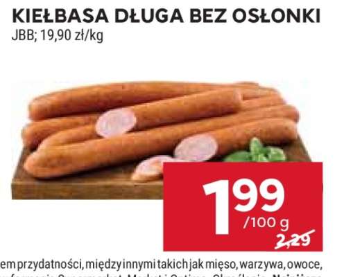 Kiełbasa długa bez osłonki