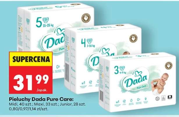 Pieluchy Dada Pure Care