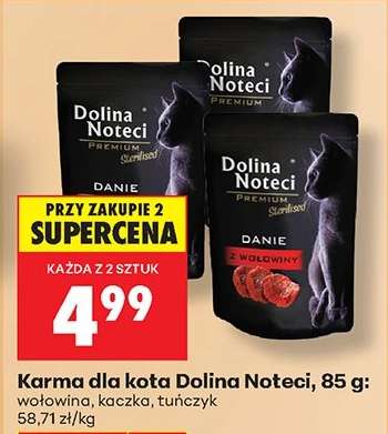 Karma dla kota Dolina Noteci, 85 g