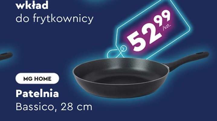 Patelnia Bassico, 28 cm