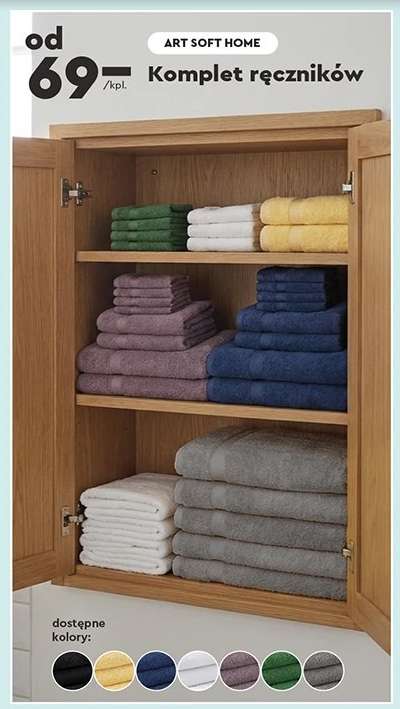 > Komplet ręczników
