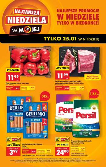 Gazetka Biedronka - 25.01.2026 - 25.01.2026.