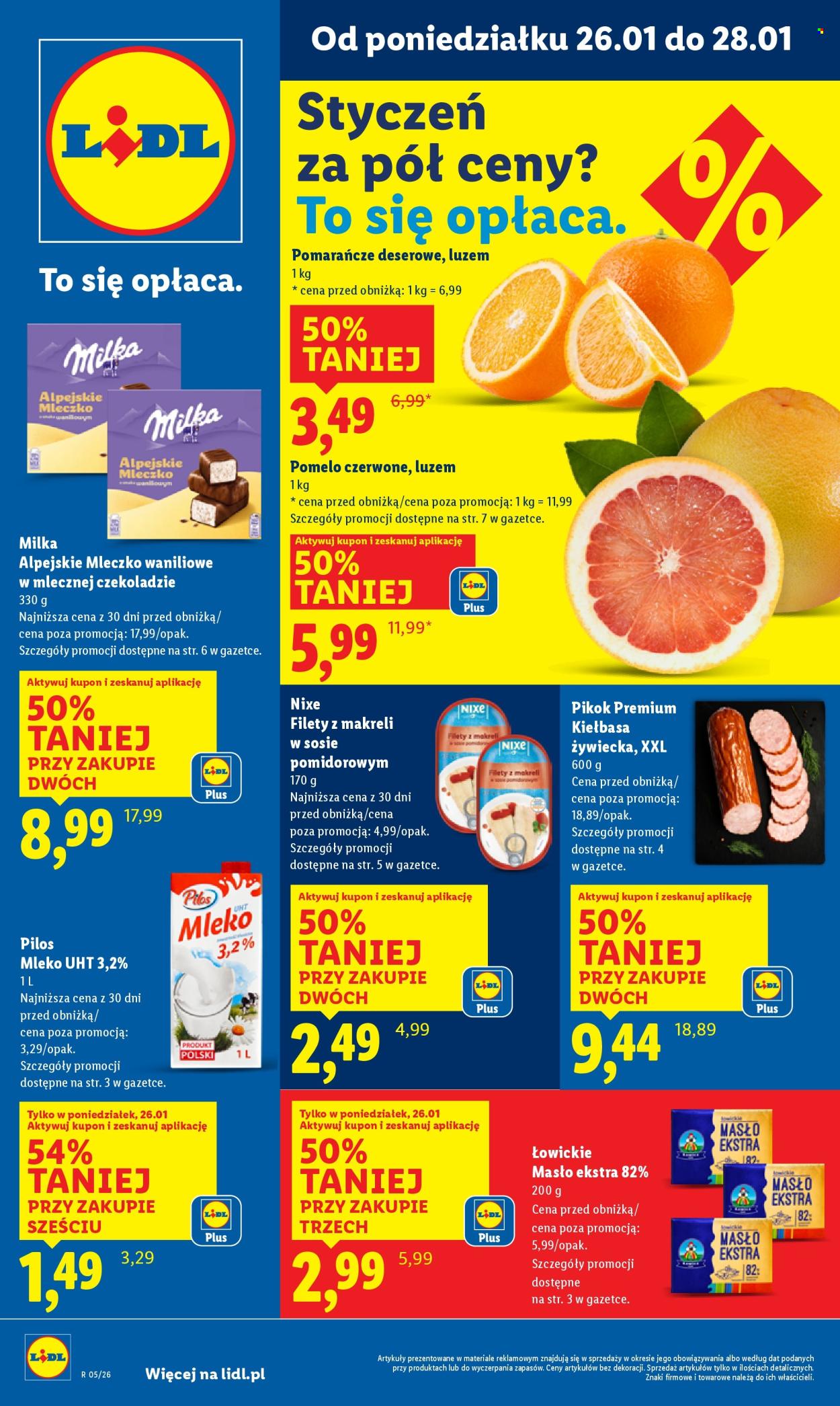 Gazetka Lidl - 26.01.2026 - 28.01.2026. Strona 1