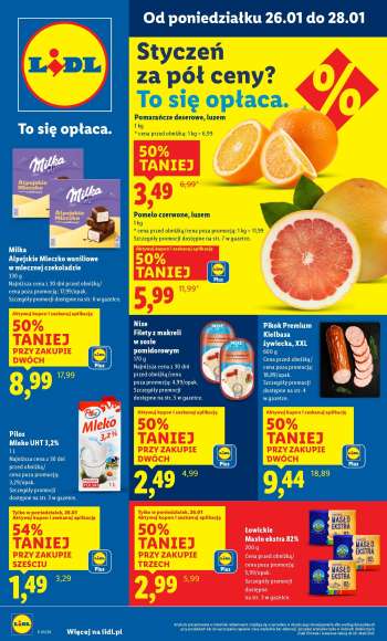 Gazetka Lidl - 26.01.2026 - 28.01.2026.