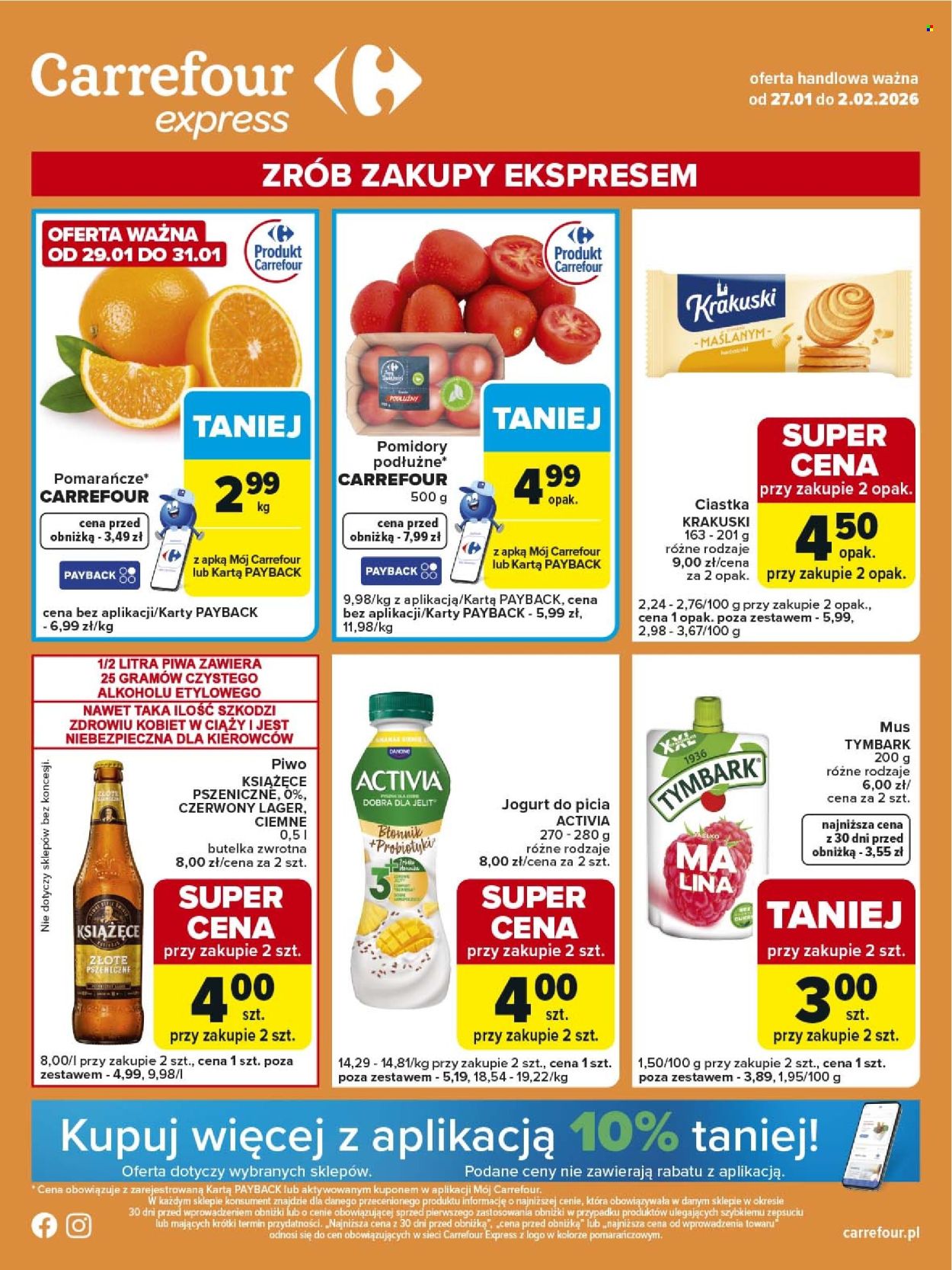 Gazetka Carrefour Express - 27.01.2026 - 2.02.2026. Strona 1