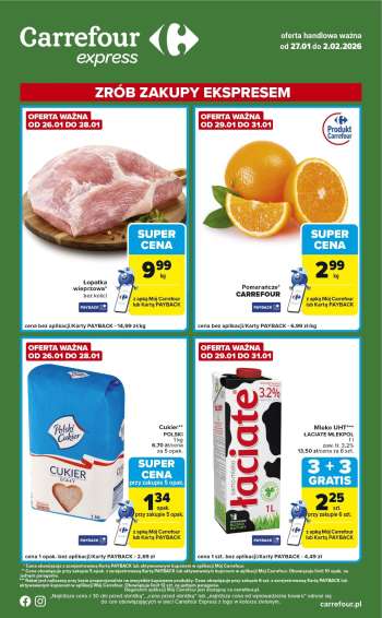 Gazetka Carrefour Express - 27.01.2026 - 2.02.2026.