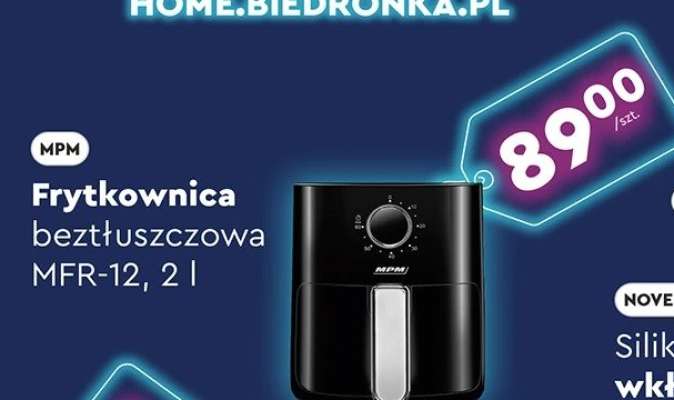 Frytkownica beztłuszczowa MFR-12, 2 l