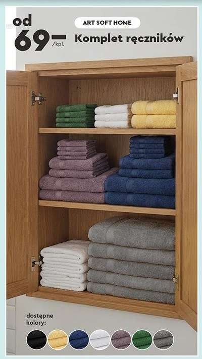 > Komplet ręczników
