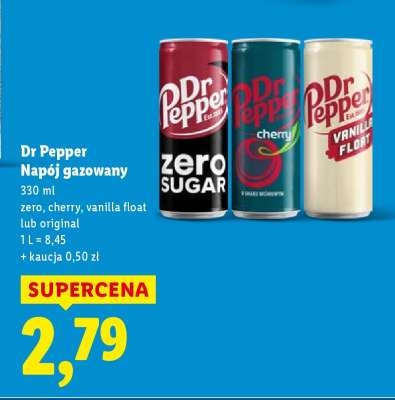DR PEPPER Napój gazowany