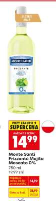 Monte Santi Frizzante Mojito Moscato 0%