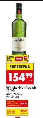 Whisky Glenfiddich 12 YO