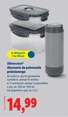 Silvercrest® Akcesoria do pakowania próżniowego