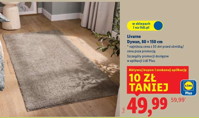 Livarno Dywan, 80 × 150 cm