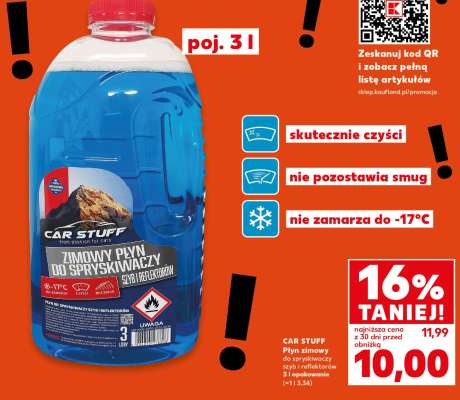CAR STUFF Płyn zimowy do spryskiwaczy