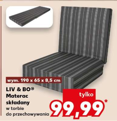 LIV & BO® Materac składany