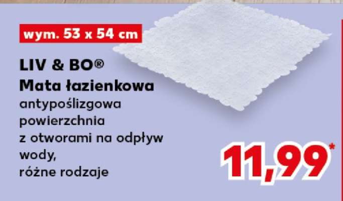 LIV & BO® Mata łazienkowa