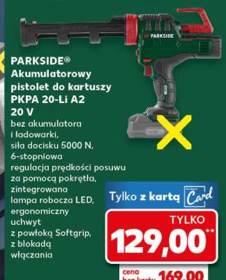 PARKSIDE® Akumulatorowy pistolet do kartuszy PKPA 20-Li A2 20 V