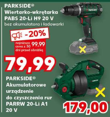 PARKSIDE® Wiertarko-wkrętarka PABS 20-Li H9 20 V