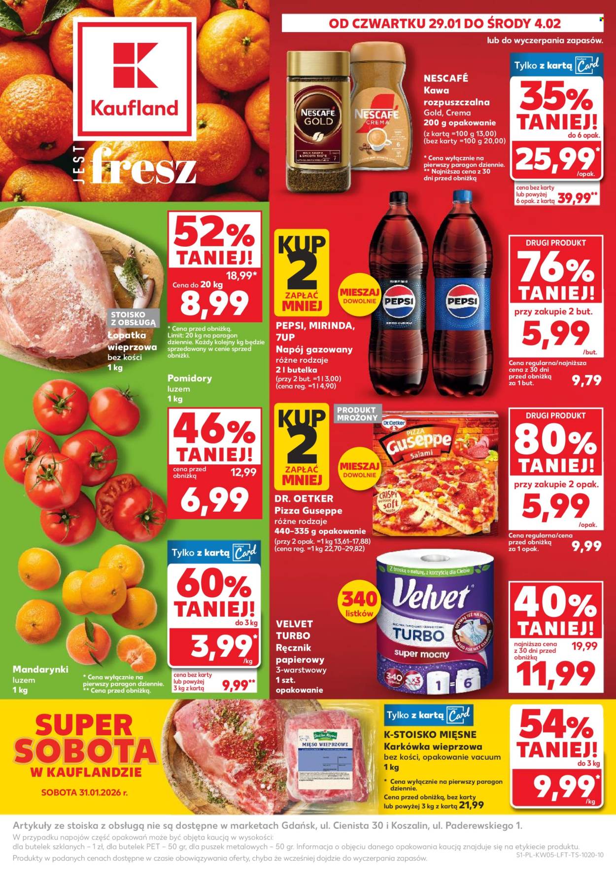 Gazetka Kaufland - 29.01.2026 - 4.02.2026. Strona 1