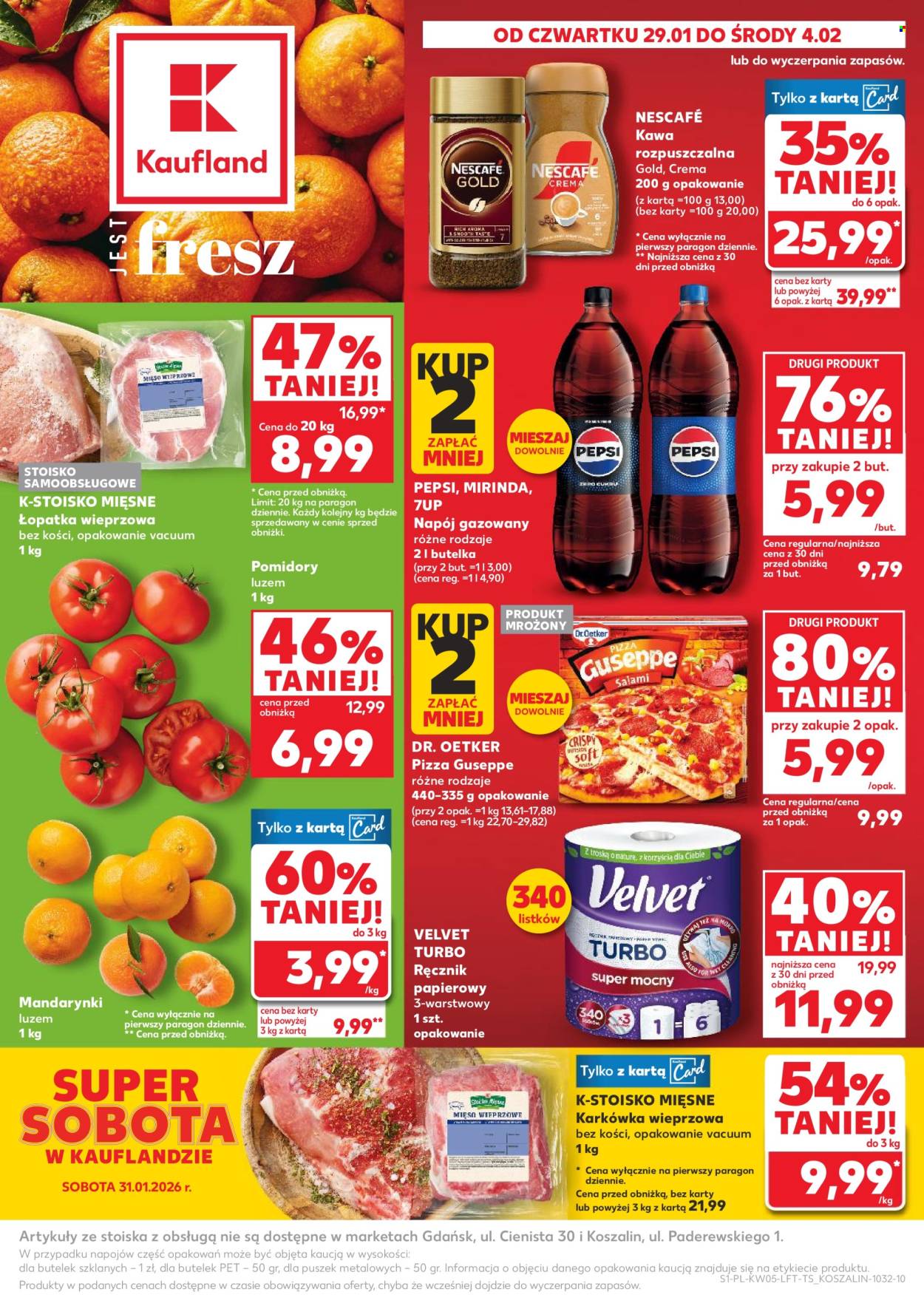 Gazetka Kaufland - 29.01.2026 - 4.02.2026. Strona 1