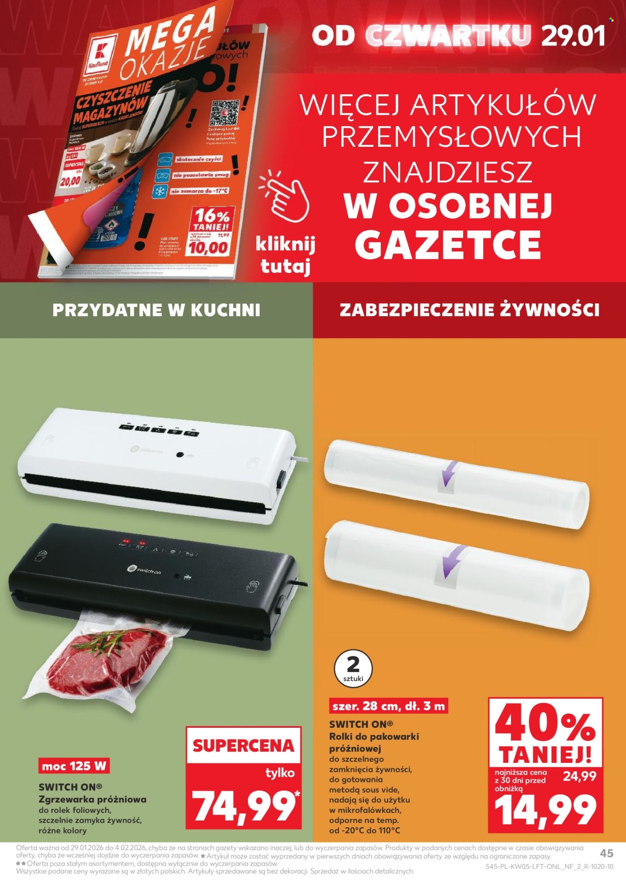 Gazetka Kaufland - 29.01.2026 - 4.02.2026. Strona 45