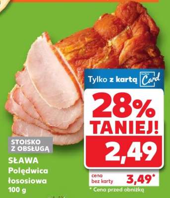 SŁAWA Polędwica łososiowa 100 g
