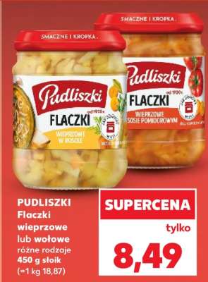 PUDLISZKI Flaczki wieprzowe lub wołowe