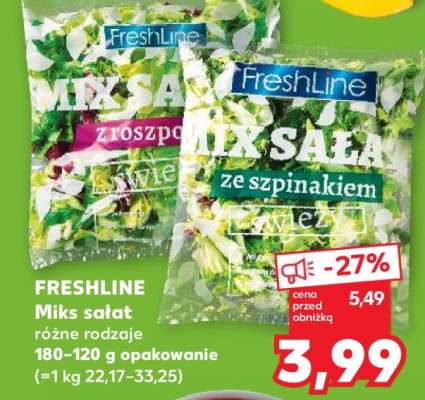 FRESHLINE Miks sałat