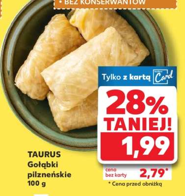 TAURUS Gołąbki pilzneńskie 100 g