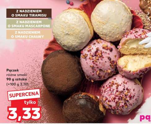 Pączek różne smaki