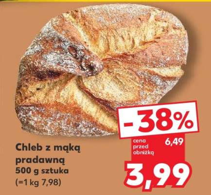 Chleb z mąką pradawną 500 g sztuka