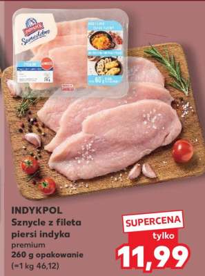 INDYKPOL Sznycle z fileta piersi indyka