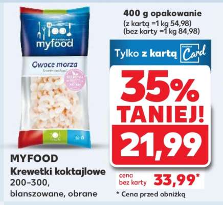 MYFOOD Krewetki koktajlowe