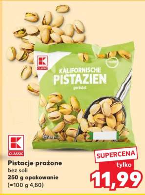 Pistacje prażone