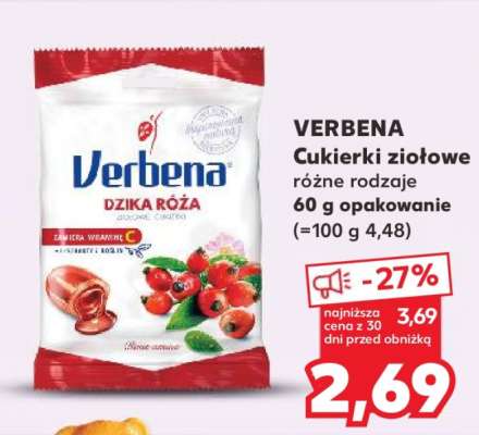 VERBENA Cukierki ziołowe